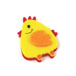 Наклейки из фетра "Цыплята", 5 шт., ОСТРОВ СОКРОВИЩ, 661497