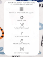 Наволочки 40х60 Хлопок Поплин 2 шт Цветы