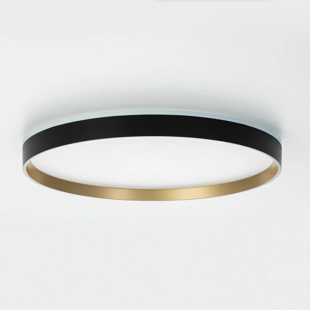 Citilux ETALON CL750401R LED RGB Светильник с пультом Чёрный+Золото