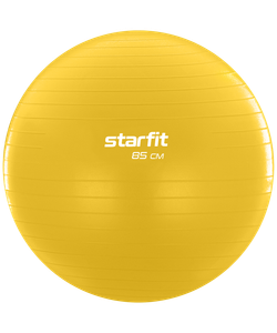Фитбол GB-108 антивзрыв, 1500 гр, желтый, 85 см