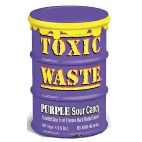 Toxic Waste Turş Konfet (Purple )