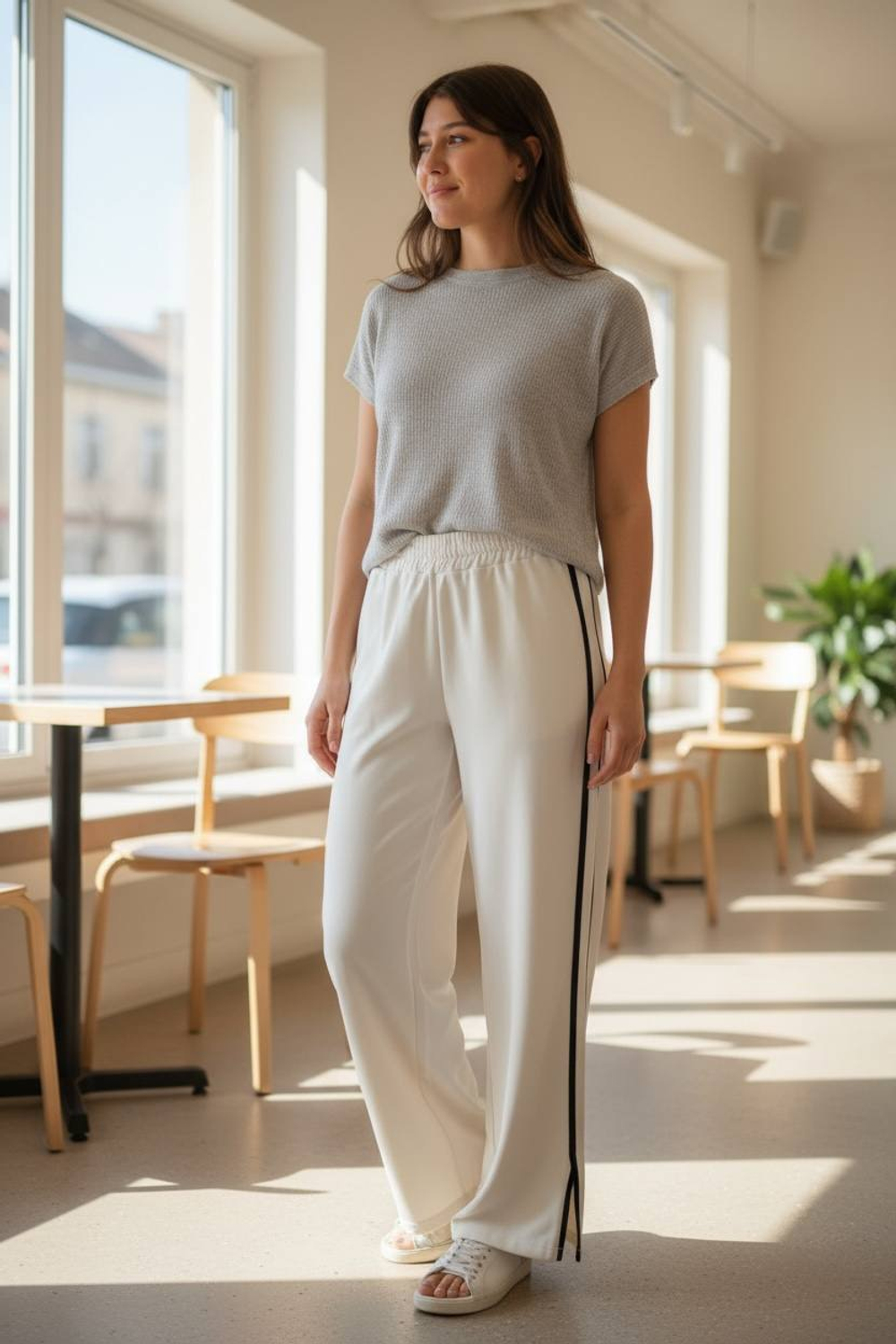 Брюки палаццо