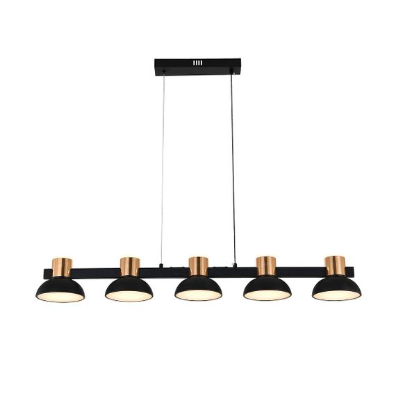 Подвесная светодиодная люстра Indigo Traforo 11059/5PL Black V000184L