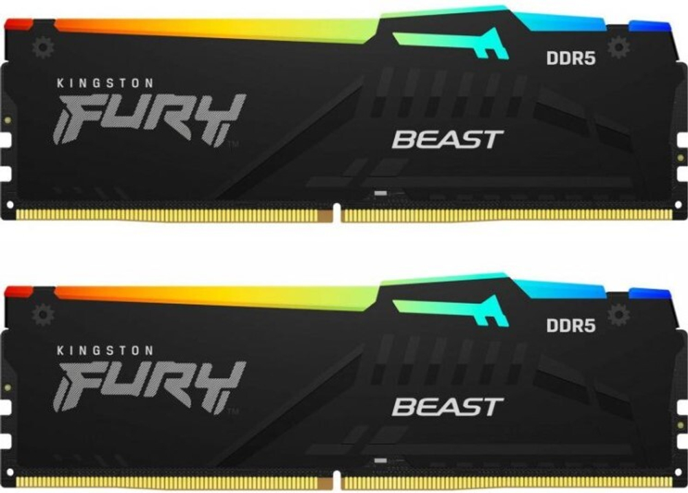 Модуль памяти DDR5 64GB (2*32GB) Kingston FURY KF560C30BBAK2-64