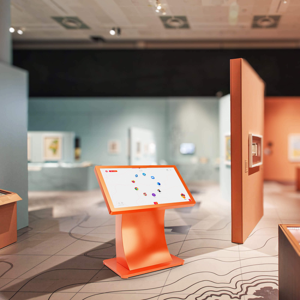 Интерактивный сенсорный стол BM Snake 55"