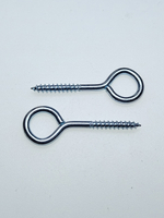 4х30 ОЦ.Шуруп-крючок О-образный (2 шт.)