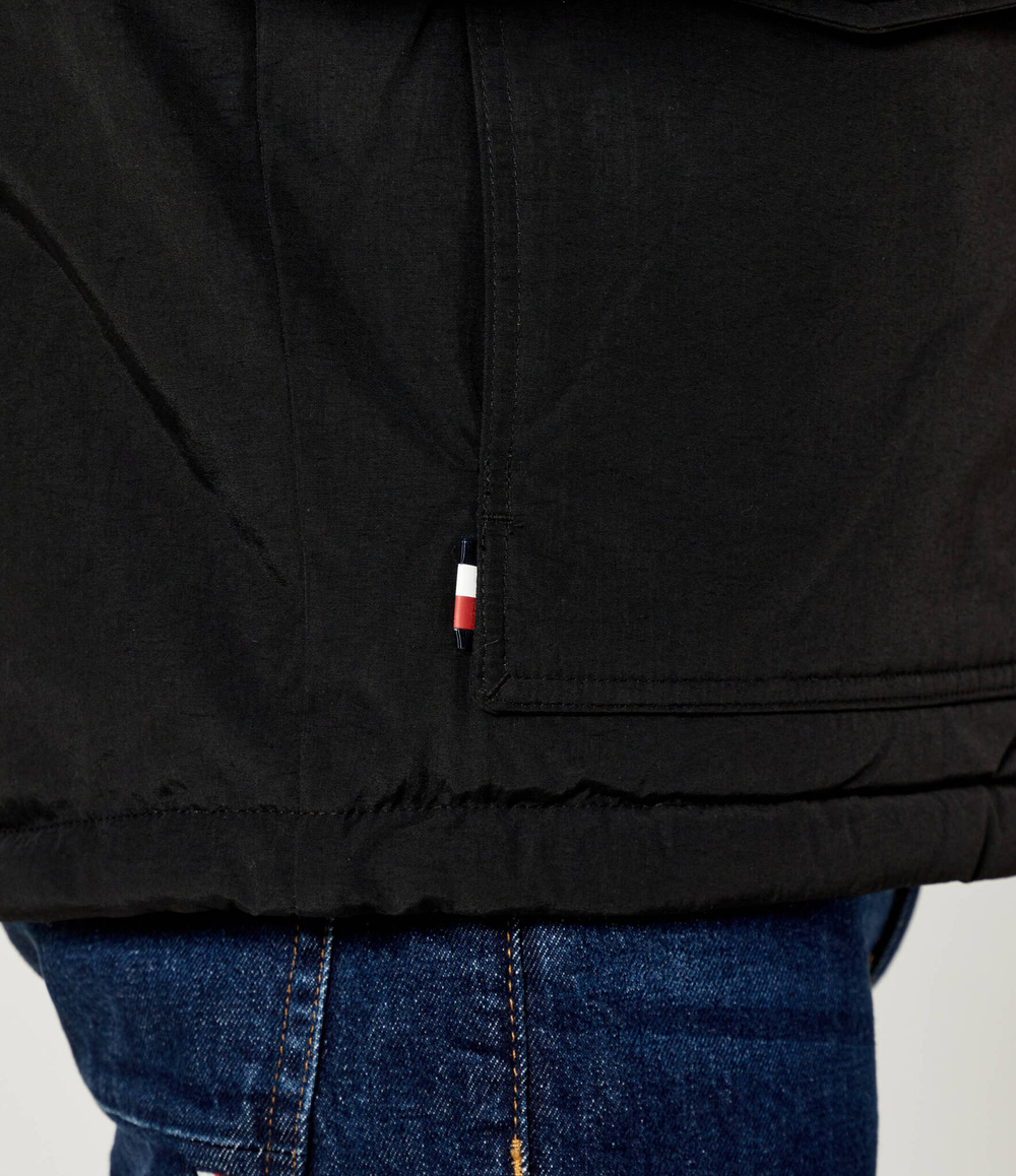 Пуховая куртка ROCKIE Tommy Hilfiger - черный(MW0MW36596)