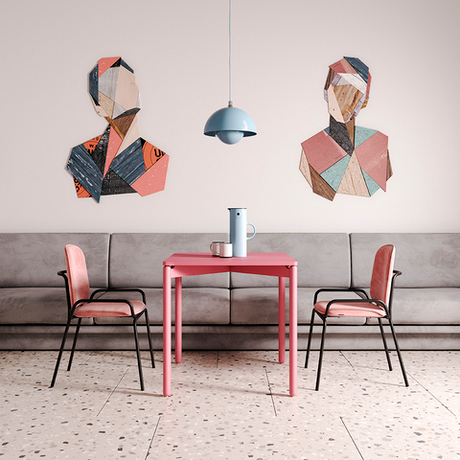 Стол обеденный Latitude Saga sgbrdtbl_d_sqpk75