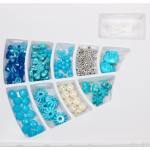 Набор д/создания украшений из бисера и бусин с шармами "Снежная принцесса" BEADSET-FRS (Мультиарт)