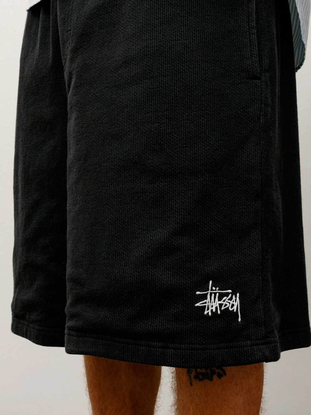 Шорты Stussy Double Layer Jersey Black