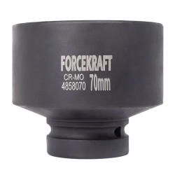 Головка ударная 1'', 70мм (6гр.) FORCEKRAFT FK-4858070