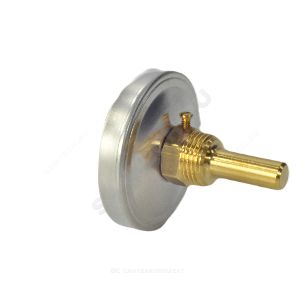 Термометр биметаллический осевой Дк63 160С L=100мм G1/2" A50.10 Wika 3905853