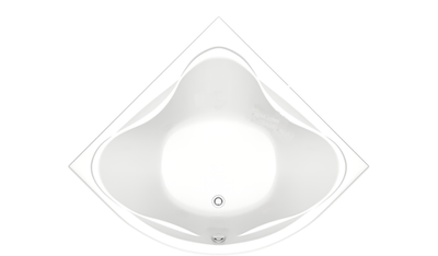 Ванна акриловая BAS Риола 1350х1350 с каркасом