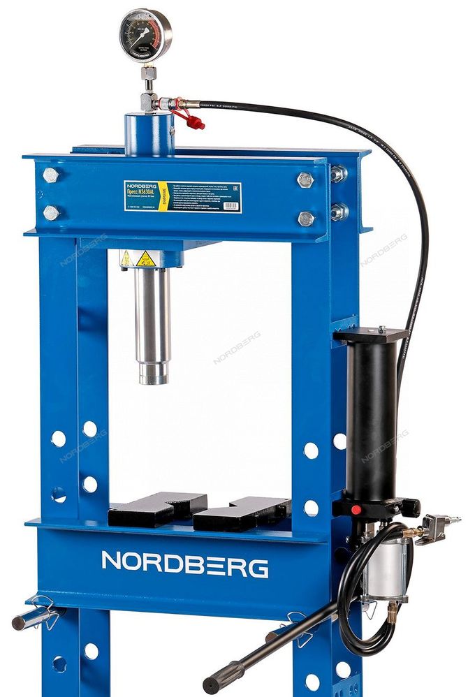 NORDBERG (N3630AL) Пресс гидравлический, 30 т, пневмоуправление