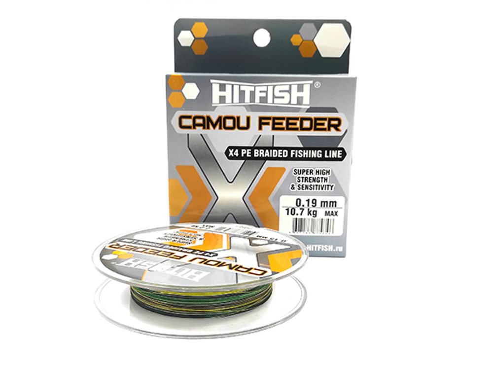 Плетенка HITFISH X4 CAMOU FEEDER 150м