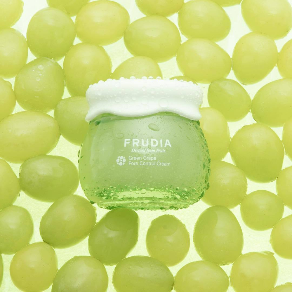 Крем для лица с виноградом себорегулирующий FRUDIA Green Grape Pore Control Cream 10 гр