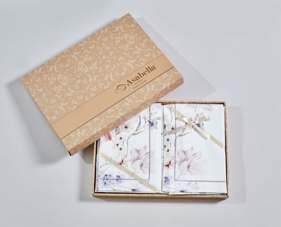 Постельное белье Египетский хлопок Asabella 2179 Premium