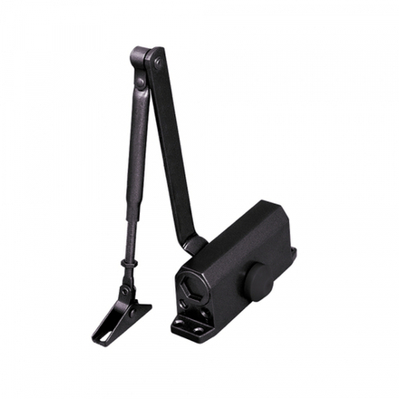 Доводчик дверной SDC2040 BL 55-80 кг (черный)