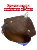 Сумка 2 в 1 клатч косметичка для подростка сумочка на плечо