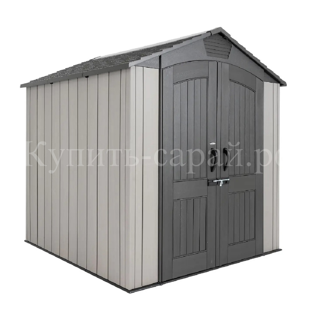 Пластиковый хозблок LifeTime WoodLook 7x7