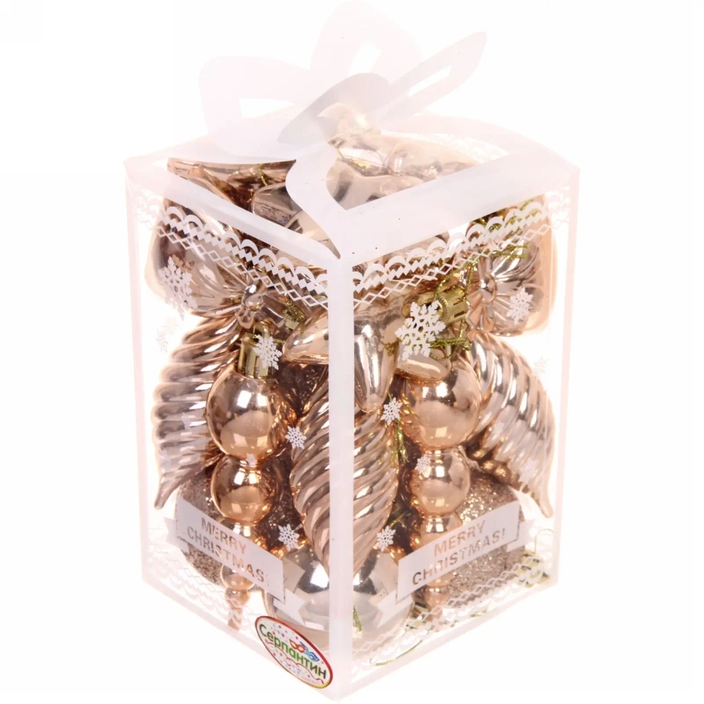 Набор украшений «Карнавал» (21 предмет), шампань