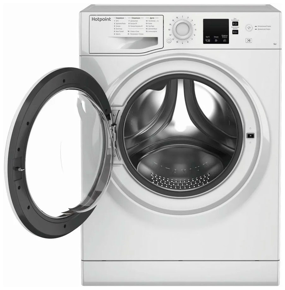 Супер узкая стиральная машина Hotpoint NUS 5015 H RU