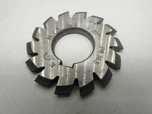 Фреза модульная М1,5 №5 (Р6М5) z=14