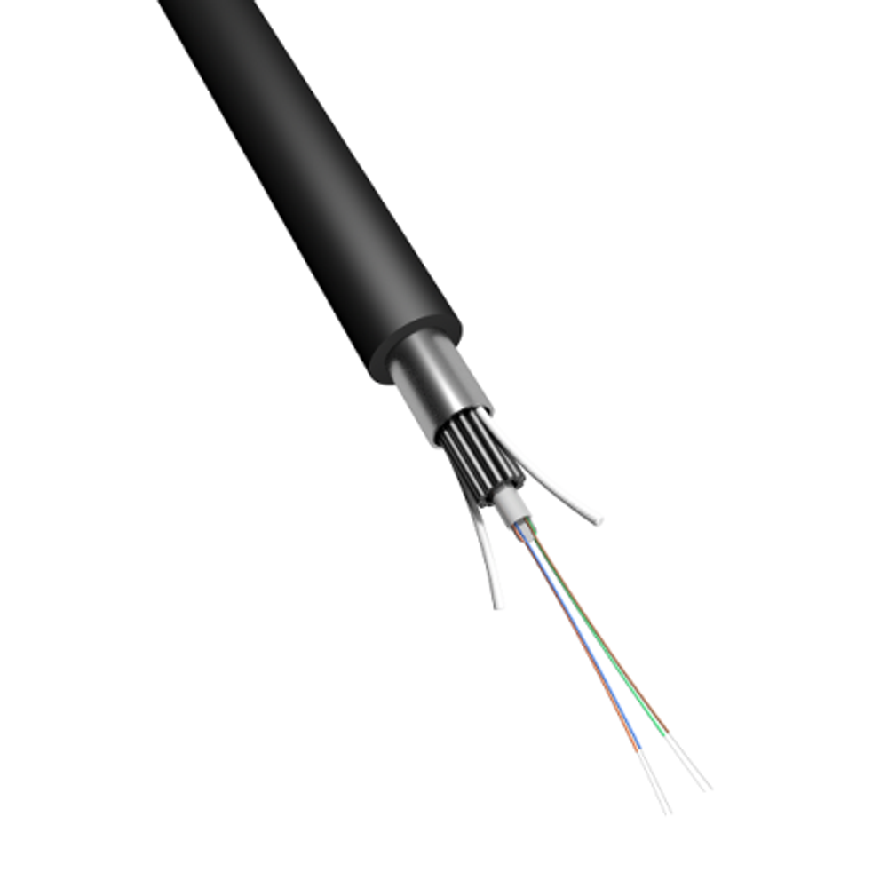 Кабель волоконно-оптический 9/125, 4 волокна Lanmaster LAN-OFC-GYXTA04S2