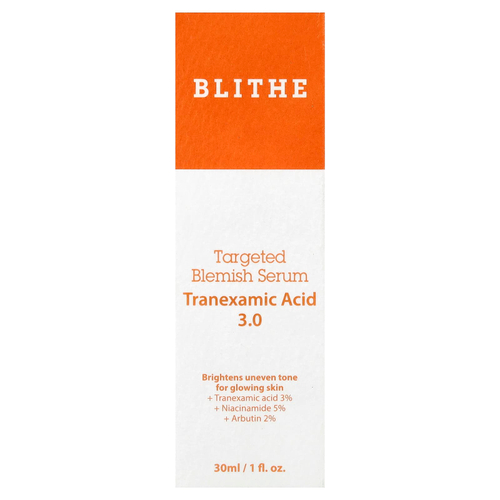Blithe, сыворотка для проблемной кожи, транексамовая кислота 3.0, 30 мл (1 жидк. унция)