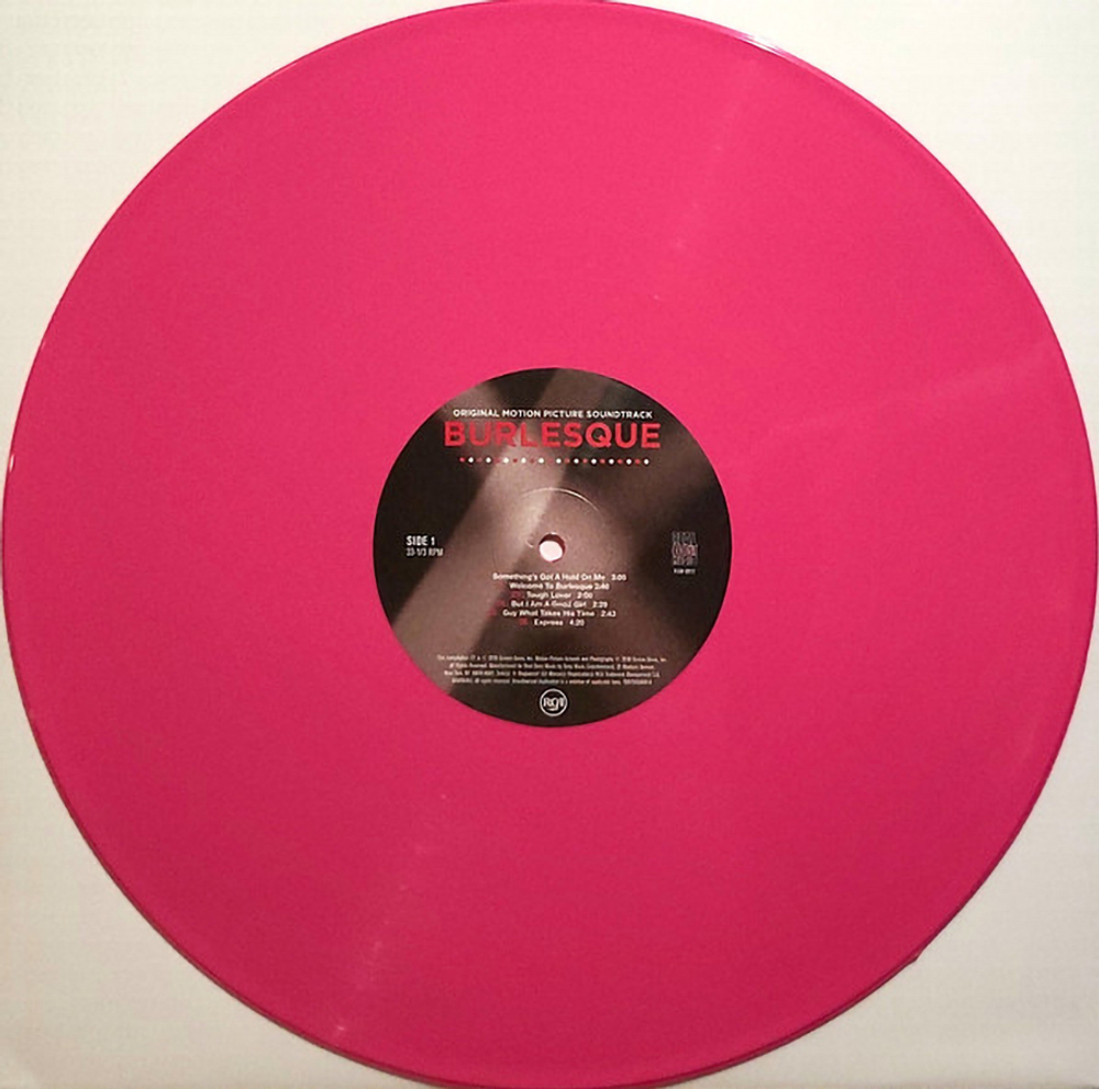 Christina Aguilera & Cher / Burlesque (Motion Picture Soundtrack)(Coloured Vinyl)(LP)