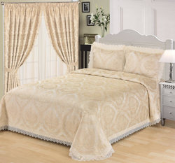 Покрывало 240х260 Sofi De MarkO Лолита молоко