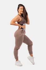 Топ MEDIUM IMPACT CROSS BACK SPORTS BRA 410 Коричневый