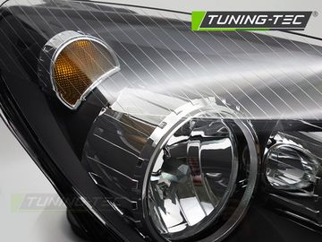 HEADLIGHT BLACK RIGHT SIDE TYC fits OPEL ASTRA H 04-10