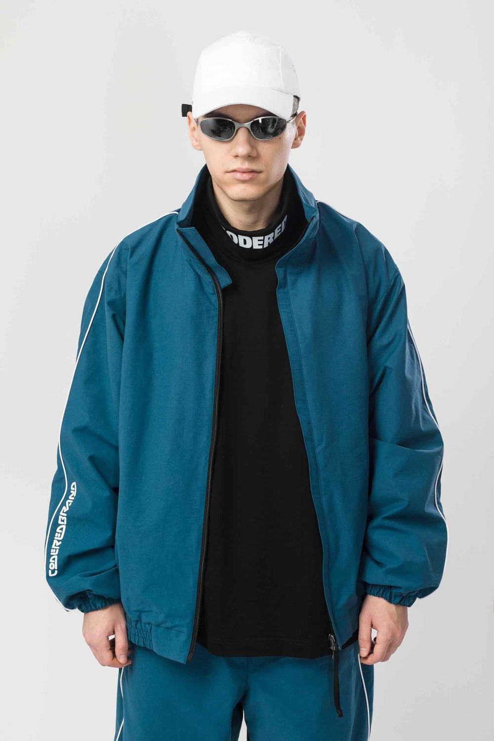 Олимпийка Codered Piping 24 синяя морская