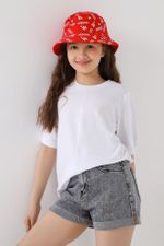 Фуфайка (футболка) для девочки Гретта-4 Виотекс БЕЛЫЙ