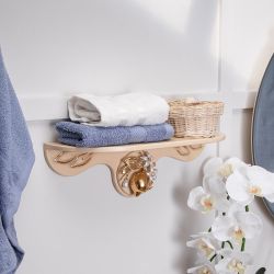 Полочка Лайм средняя Айвори