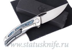 Нож Широгоров Квантум Quantum NL M390 Blue Accentфотография - 2