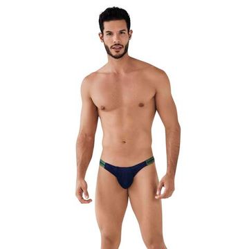 Мужские трусы слипы темно-синие Clever Moda TRANSFORM BIKINI BRIEF 079907