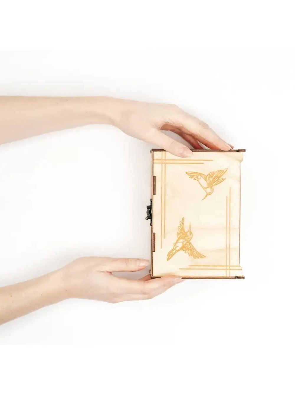 Подарочный деревянный короб для рюмок (стопок). PK40