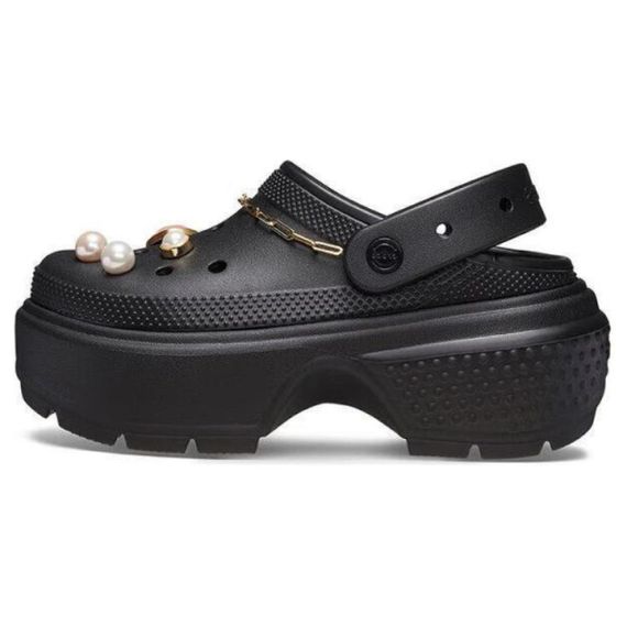 Crocs Сабо Черные Женские
