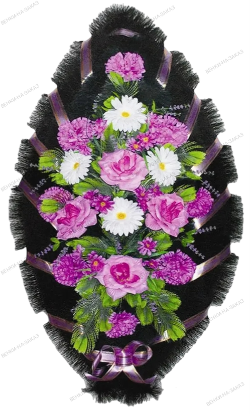 Венок на могилу «Стандарт №19» (125 см)