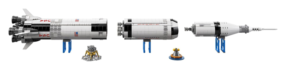 LEGO Ideas: Ракета-носитель Сатурн-5 21309 — NASA Apollo Saturn V — Лего Идеи