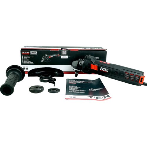 УШМ с регулировкой оборотов (бесщеточная) 125мм TEH TG12516BV
