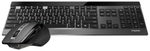 Клавиатура Rapoo 9900M черный + мышь