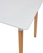 Стол М-City DISAUR Tansy 120 Белый, массив Бука