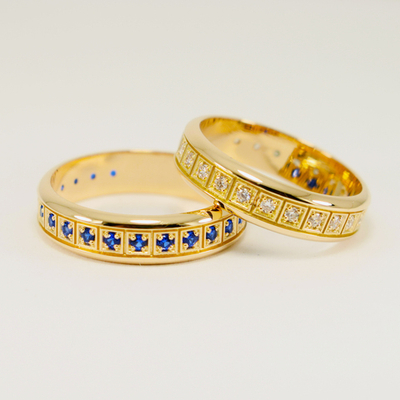 Обручальная пара Пара оттенков