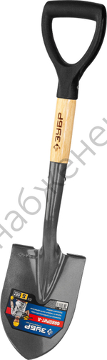 ЗУБР Фаворит-А, 210 х 145 х 680 мм, полотно 1.6 мм закалено, дерев. лакир. черенок высш. сорт с рукояткой, автомобильная лопата, Профессионал (4-3950