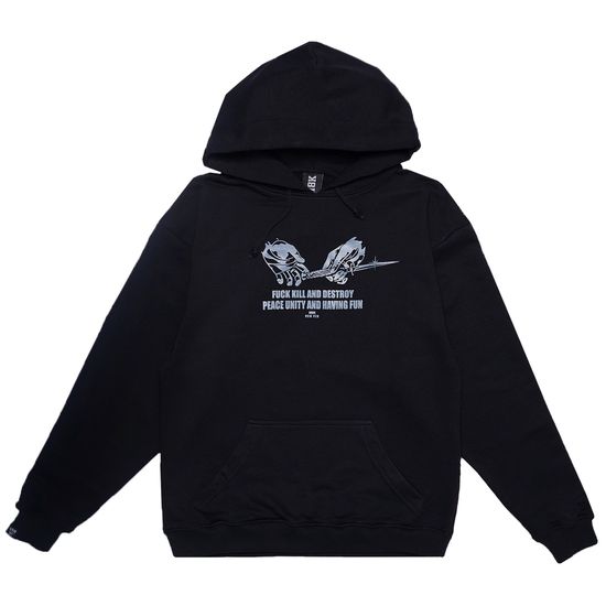 Худи HOOK «Фкил» чёрный