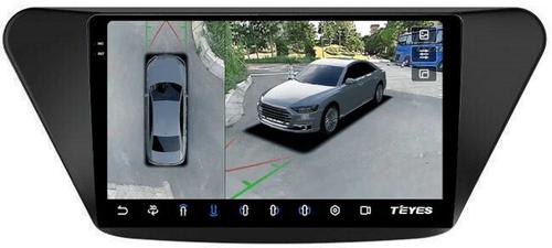 Магнитола для Lifan X50 2015+ - Teyes CC3-2K-360 на Android 10, Быстрая, 2K QLED, CarPlay, 4G SIM-слот, 4 камеры в комплекте