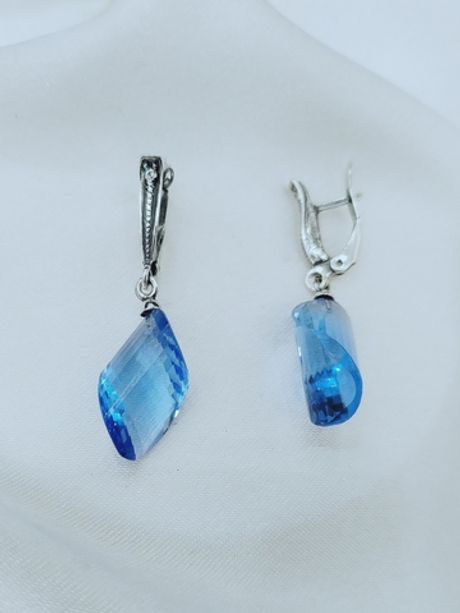 "Маджента" серьги из коллекции "Азбука цвета"